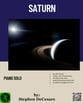 Saturn piano sheet music cover